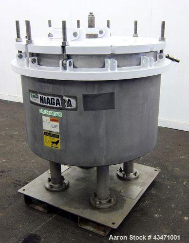 Used- ketema niagara batch-miser horizontal plate filter, model 33-8d-sj, hastel for sale