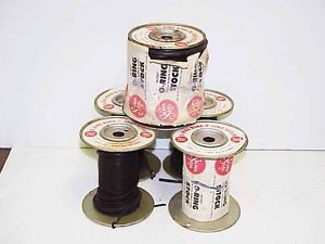 5 Spools O-Ring Buna-N Cord Stock 1/4&#034;, 3/16&#034;, 1/8&#034;, &amp; 3/32&#034; 100 Foot Rolls Gunk