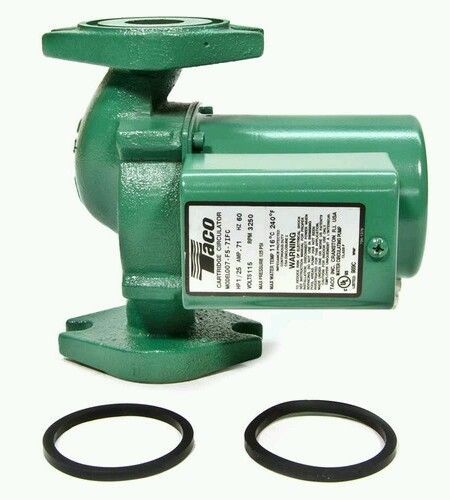 Taco 007-f5-7ifc cast iron circulator pump with integral flow check for sale