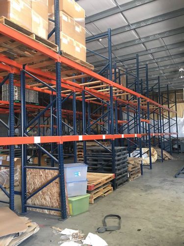 Complete pallet racking set up for sale