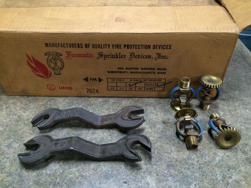 78 Firematic 286 Sprinkler Heads And 2 Wrenches *new In Box*