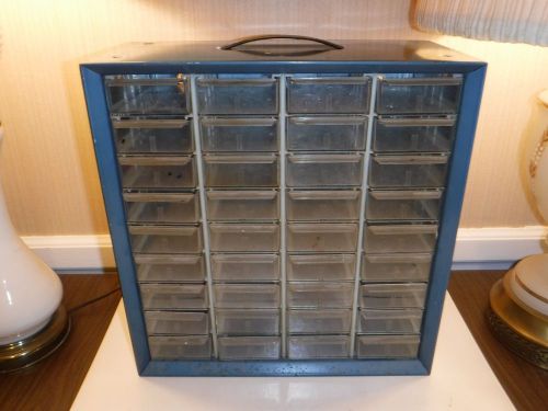 AKRO MILS METAL SMALL PARTS TOOLS STORAGE BOX BIN CABINET CASE CRAFTS 36 DRAWER