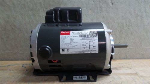 Dayton 1/3 hp 1725/1425 rpm 115/230v belt drive motor for sale