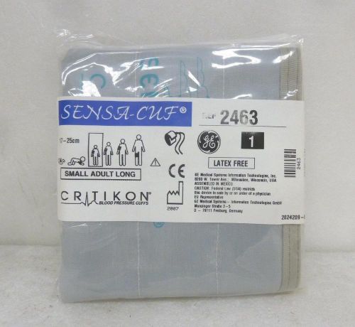 Lot Of 5 GE Critikon Sensa-Cuf Small Adult Long Blood Pressure Cuffs - Ref 2463