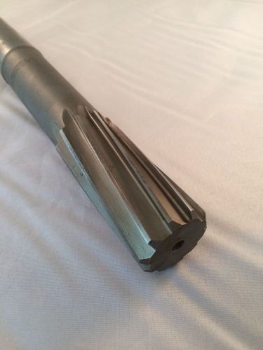 1-5/16&#034; spiral flute hss reamer - cleveland twist drill co - mt4 taper shank usa for sale