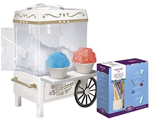 Snow cone maker bonus holiday kit vintage collection for sale