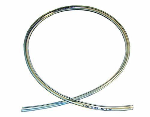 ATP Vinyl-Flex PVC Food Grade Plastic Tubing, Clear, 1/2&#034; ID x 5/8&#034; OD, 100 feet