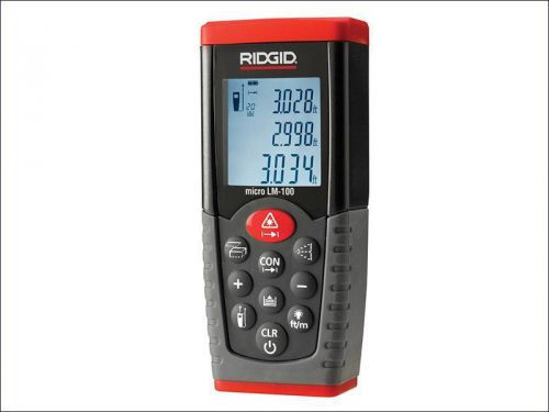 RIDGID - Micro LM-100 Laser Distance Measure 36158