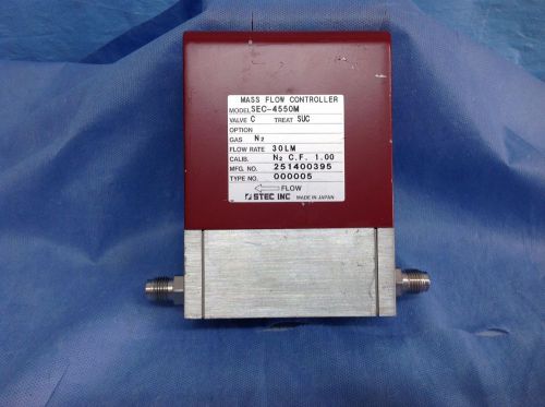 Stec Inc.  Sec-4550M Mass Flow Controller, Gas N2, Flow Rate 30 LM