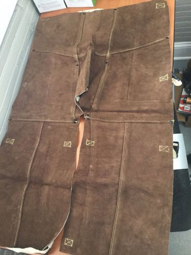 WELDING CHAPS COWHIDE NEW