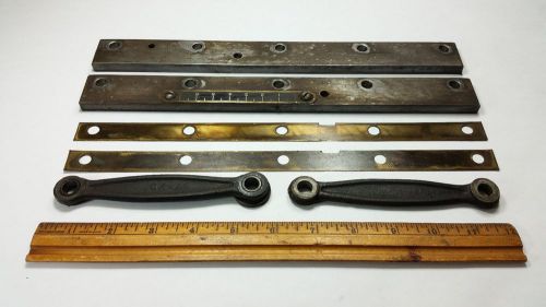 Vintage Atlas Shaper 7b parts Ram plate s7-39 shim scale rod s7-79 bushing