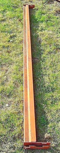 Lot of 25 Pallet Racking Rails 8FT Long Pallet Rack Rail Beam