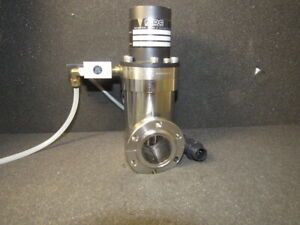 MDC Vacuum Automatic Angle Valve IV-150-P pneumatic actuator, CF flange