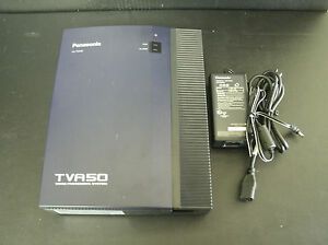 Panasonic KX-TVA50 Voice Mail Voice Processing System 2 Port 4 Hour &amp; Power #A