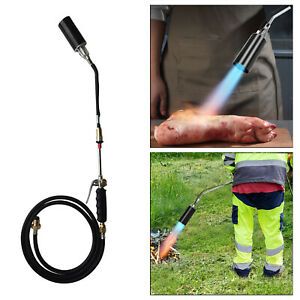 Propane Gas Welding Torch Roof Blowtorch Ice-Melting Heating Hose Tool