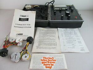 B&amp;K 466 CRT TUBE TESTER w/ Manual and Schematic