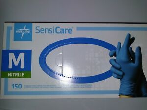 Medline Medium Nitrile Medical Grade Gloves