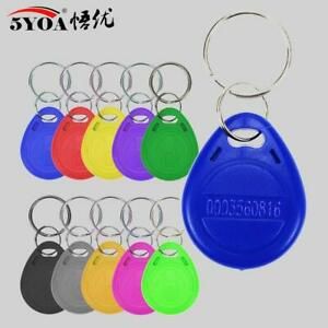 50pcs 125khz TK4100 Chip RFID Read Key-fobs Keytag Door Control Entry Access