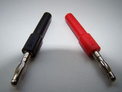 2x 4mm Binding Post Speaker Test Terminal Banana In-Line Socket Adaptor #BP02