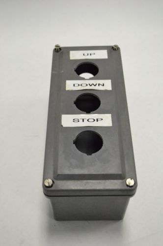 SQUARE D SKY-3 9001 D FIBERGLASS PUSHBUTTON STATION ELECTRICAL ENCLOSURE 200570