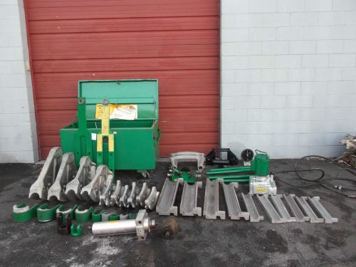 Greenlee 881 emt/rigid/imc 21/2&#034; to 4&#034; bender 960 pump 1813 table 882 11/4&#034;-2&#034; for sale