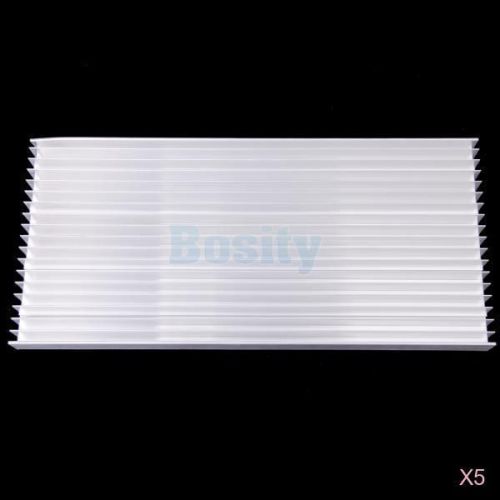 5x aluminum heatsink cooler cooling module for 8 x 3w / 20 x 1w light lamp diy for sale