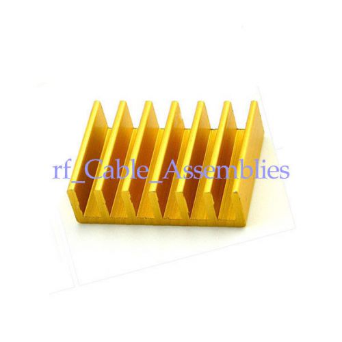 5PCS 20x14x6MM High Quality Aluminum Heat Sink Router Radiator CPU Heatsink NEW