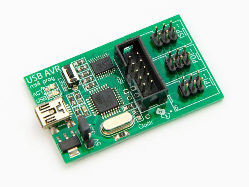 USB AVRISP mkII mk2 clone ATMEL AVR ISP PDI TPI  Xmega