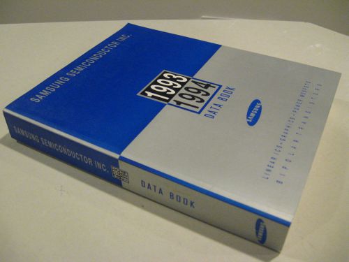 Samsung Semiconductor 1993-1994 Data Book Linear IC, Power Mosfet, Bipolar