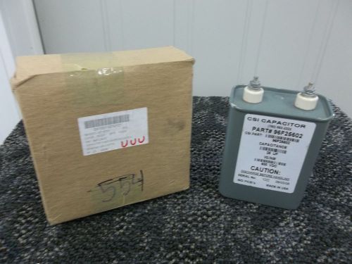 CSI TECHNOLOGIES CAPACITOR 96F25602 600VDC NAVY RADIO SURPLUS MILITARY NEW