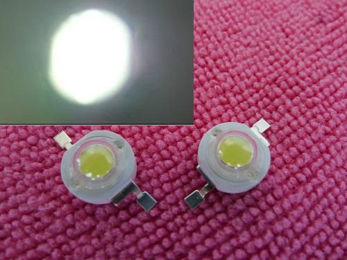 20pcs 1w high-power 6500k cool white led lamp light bulb 3v-12v 100 lumen wl1 for sale