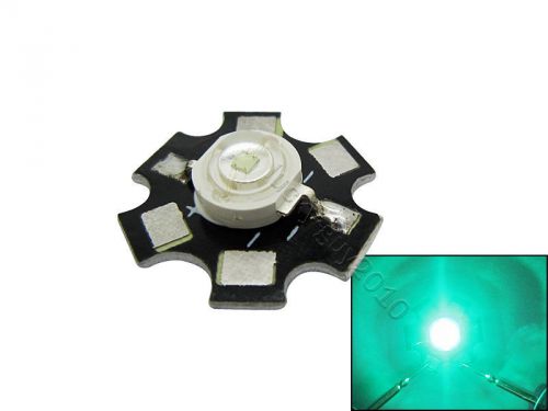 10pcs 3w cyan 490-495nm 3.2-3.4v 80-90lm high powewr led light emit on 20mm pcb for sale