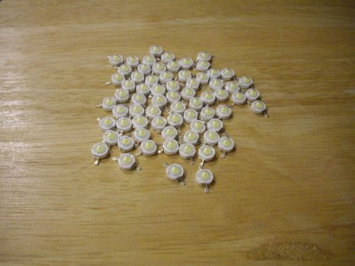 50 PCS 1W Warm White High Power Super Bright LED Chip