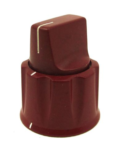 Red Daka-Ware Dual Stacked Pointer Control Knob Dakaware Concentric Tuning