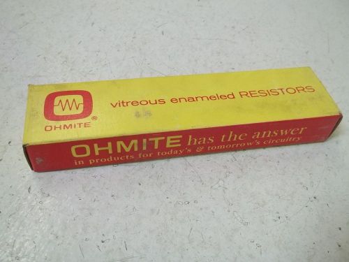 OHMITE 0962B (D100K1K5) RESISTOR 100WATTS, 1K5 OHMS *NEW IN A BOX*