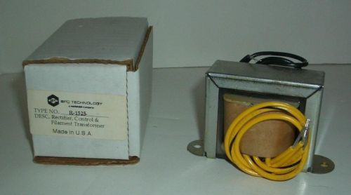 SPC TECHNOLOGY R-1525 RECTIFIER, CONTROL &amp; FILAMENT TRANSFORMER - New