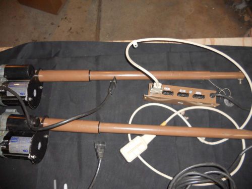 FASCO LINEAR ACTUATORS FOR HOSPITAL BED,600 LBS.CAP.,7&#034;TRAV.,115VAC.