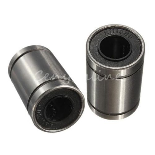 LM10UU Motion Liner Bushing Roller Bearing LM Series 10x19x29mm for Shaft Rod