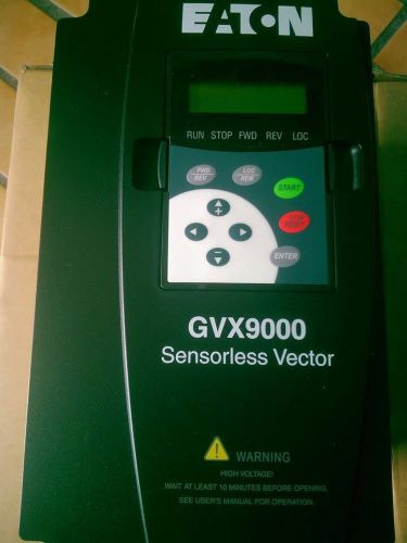 EATON GVX9000 GVX002A1-2 SENSORLES VECTOR 3PHASE MOTOR DRIVER