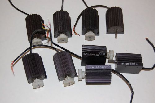 Stepper motor lot, experimenters, prototype, inventors, hobby - 9 pieces