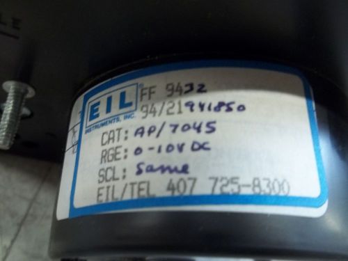 EIL AP/7045 METER 0-10 VDC *NEW NO BOX*