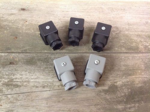 6 mPm Valve Solenoid Connectors Solenoid DIN 43650 Connector mPm B-12, A-14