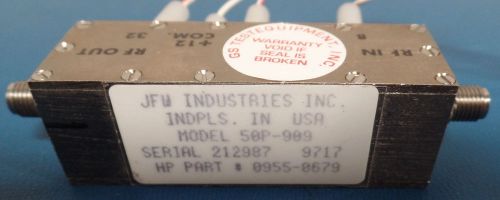 HP Agilent Keysight 0955-0679 JFW 50P-909 Attenuator