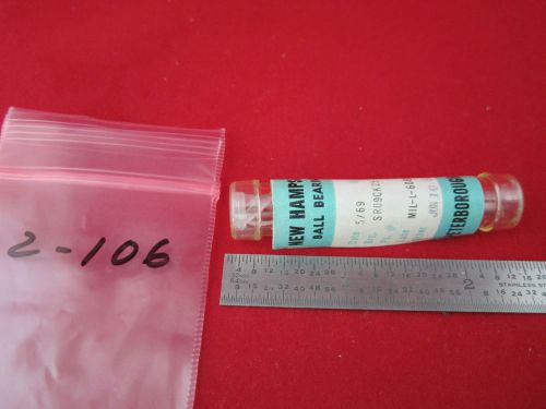 BALL BEARING LOT 5 EA MINIATURE for MICROSCOPE OPTICS #2-106