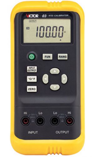 Hi-accuracy 0.05% Thermo Resistance RTD Calibrator Output Pt100 Cu50 0-400 Ohm