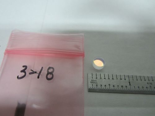 OPTICAL LENS COATED INFRARED LASER OPTICS #3-18 BIN#3