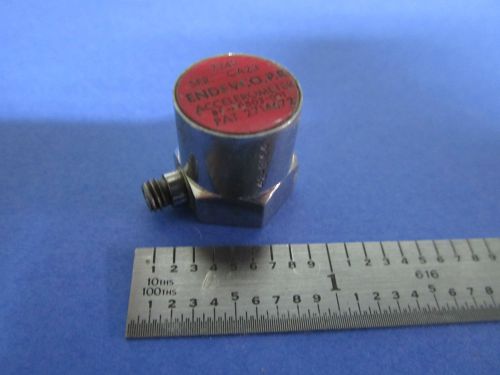 ENDEVCO 2242 PIEZOELECTRIC ACCELEROMETER CALIBRATION VIBRATION