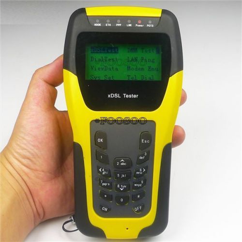 Tester ST332B ADSL2+ Digital READSL XDSL Network ADSL2 ADSL Meter WAN&amp;LAN DMM