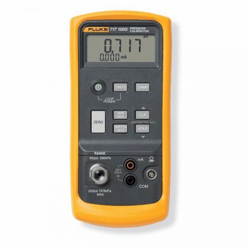 Fluke 717-100G  Pressure Calibrator 100 PSIG US Authorized Distributor / NEW