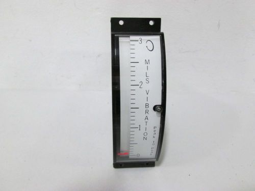 BENTLY NEVADA TRIPLETT PEAK TO PEAK 0-3 MILS VIBRATION METER D311160